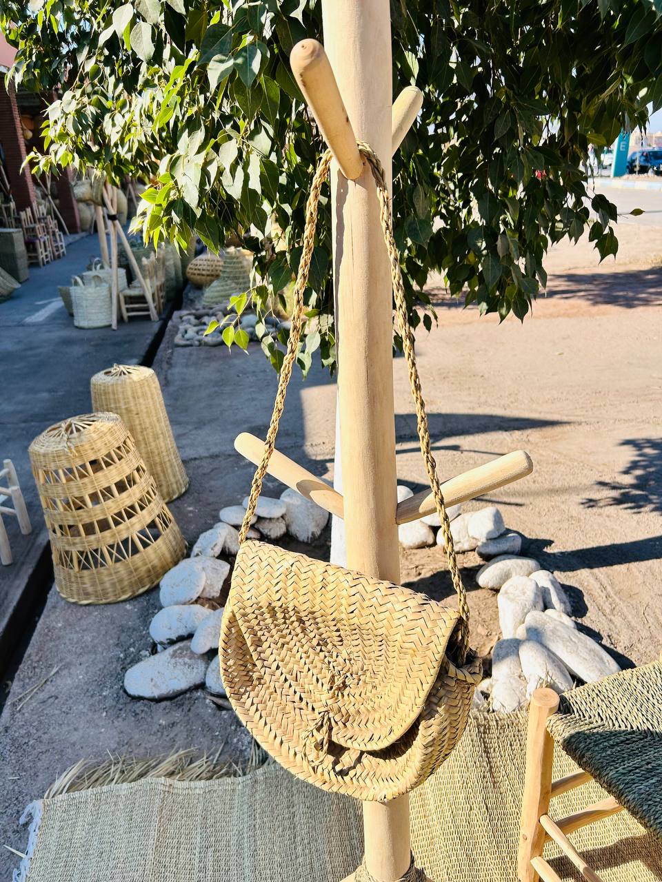 Sac en Doum – Artisanat Marocain Personnalisable