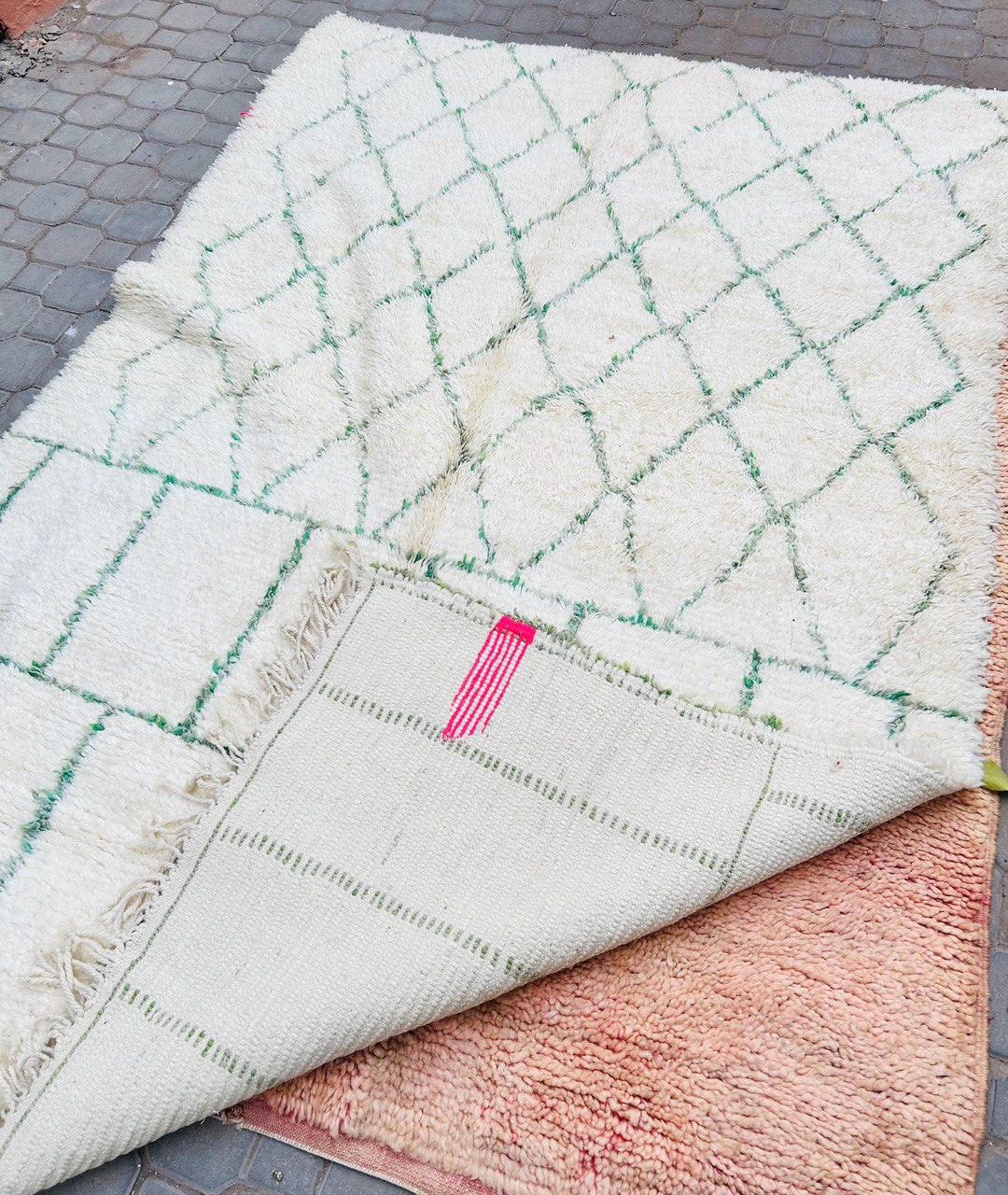 Tapis Zemmour Khemisset Traditionnel – 2,64 x 1,76 m – Motifs Géométriques Élégants