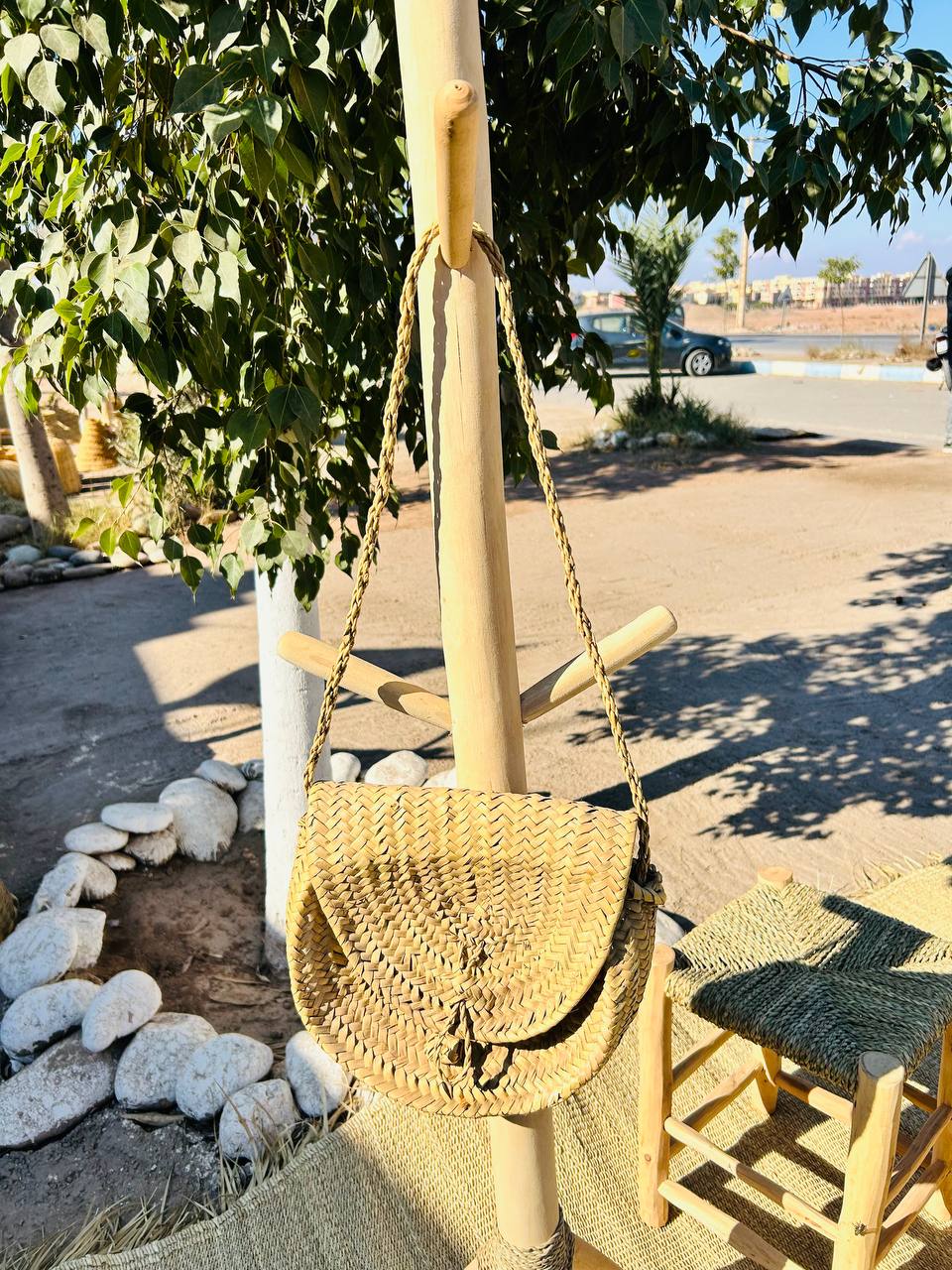 Sac en Doum – Artisanat Marocain Personnalisable