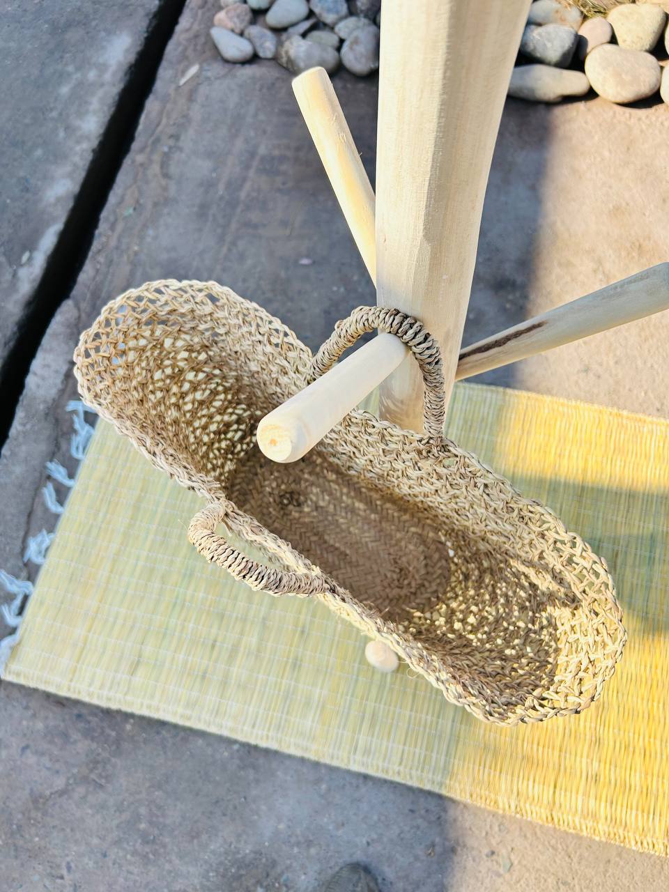 Panier Filet en Doum – Artisanat Traditionnel